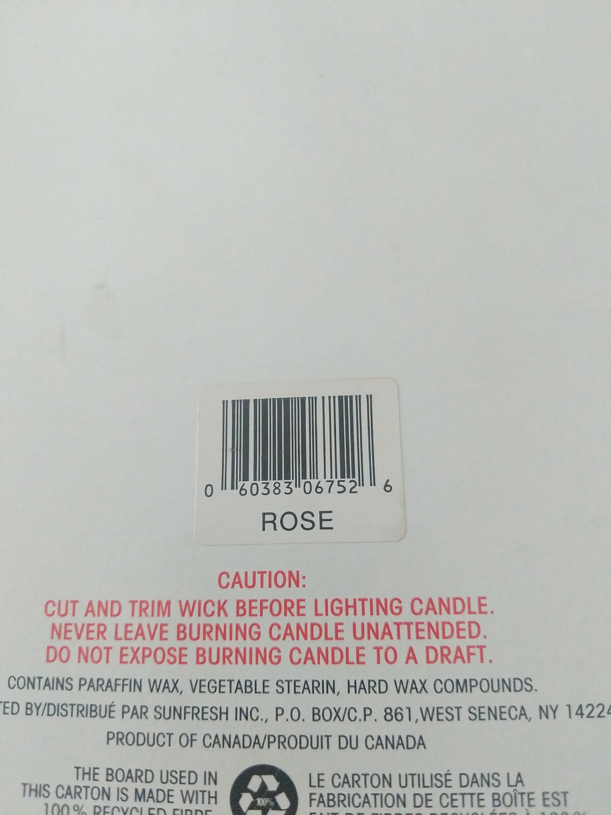 Box Of 10 Pink Dripless Candles President’s Choice, New 11 In, Toronto, Canada