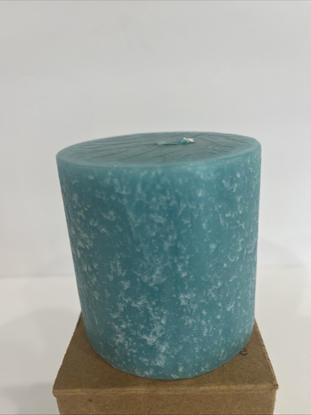 Root Candles 333 Scented Rose Timberline Pillar Candle , 3 x 3-Inch Light Blue