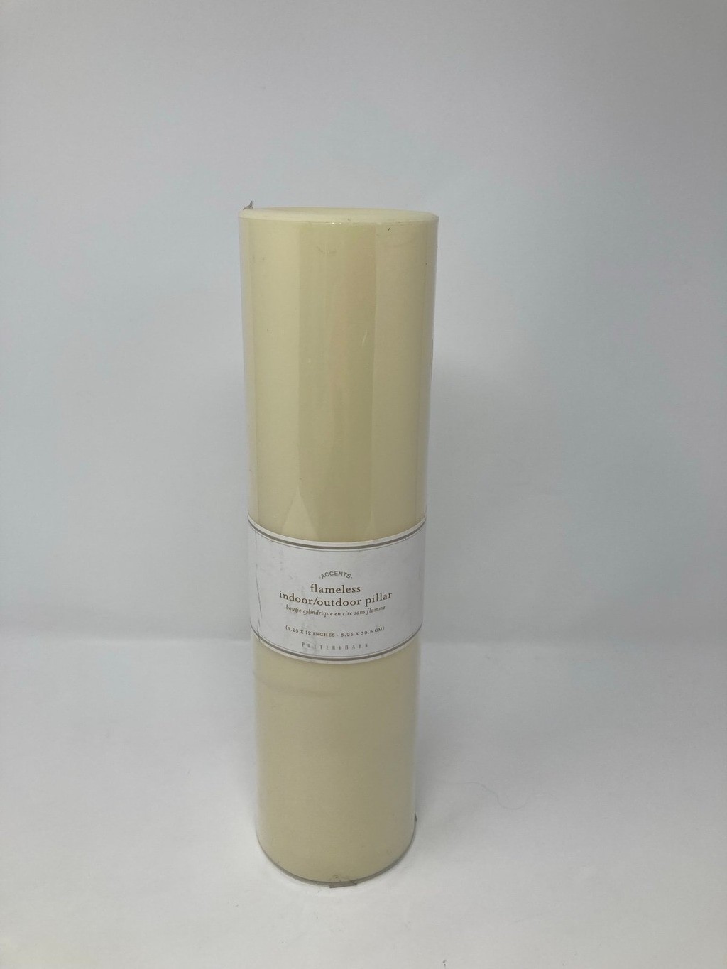 Pottery Barn Flameless Indoor/Outdoor Pillar Set Of Two
