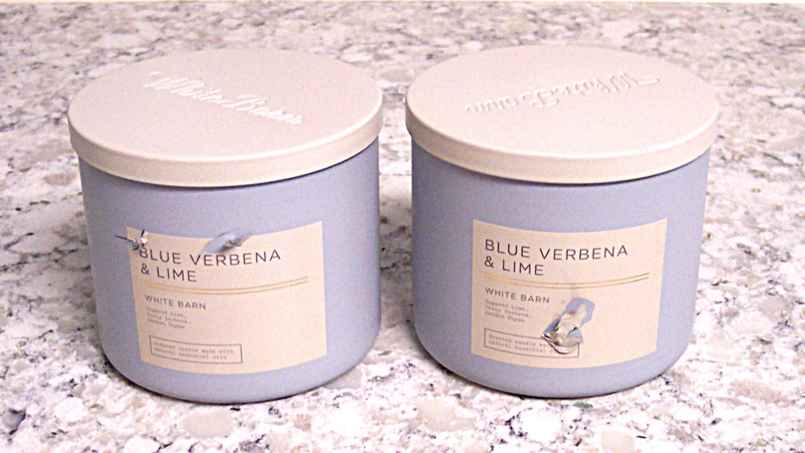 2 Bath and Body Scented 3-Wick Luminary Candles YOUR CHOICE NEW Only $25.00