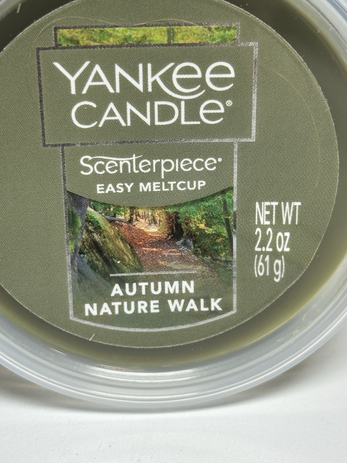 4 Yankee Candle AUTUMN NATURE WALK Scenterpiece Easy MeltCup 2.2 oz each