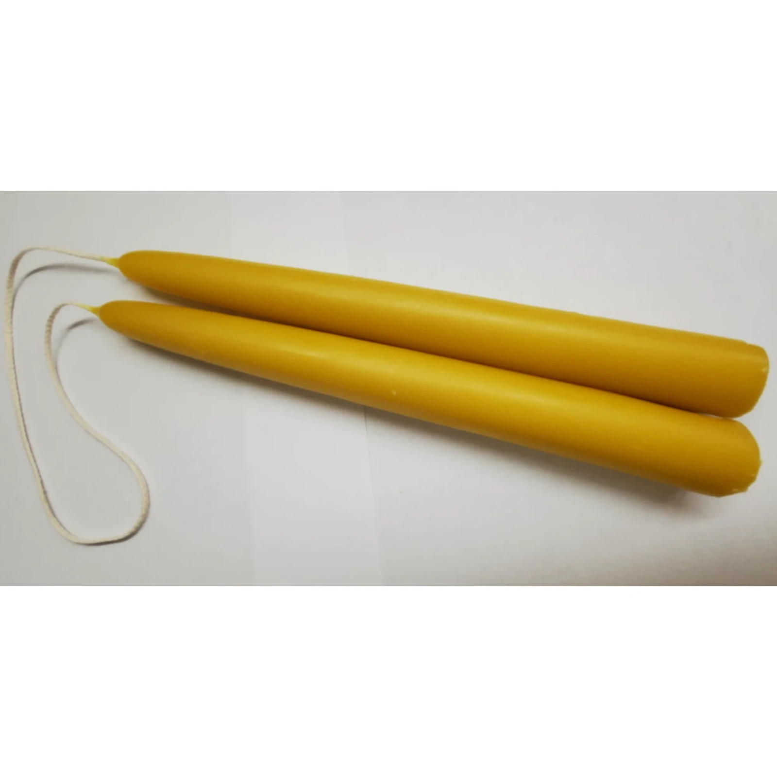 Pure Michigan 100% Beeswax taper candles 7/8″ 3/4″ 5/8″ 1/2″ 3/8″ hand dipped