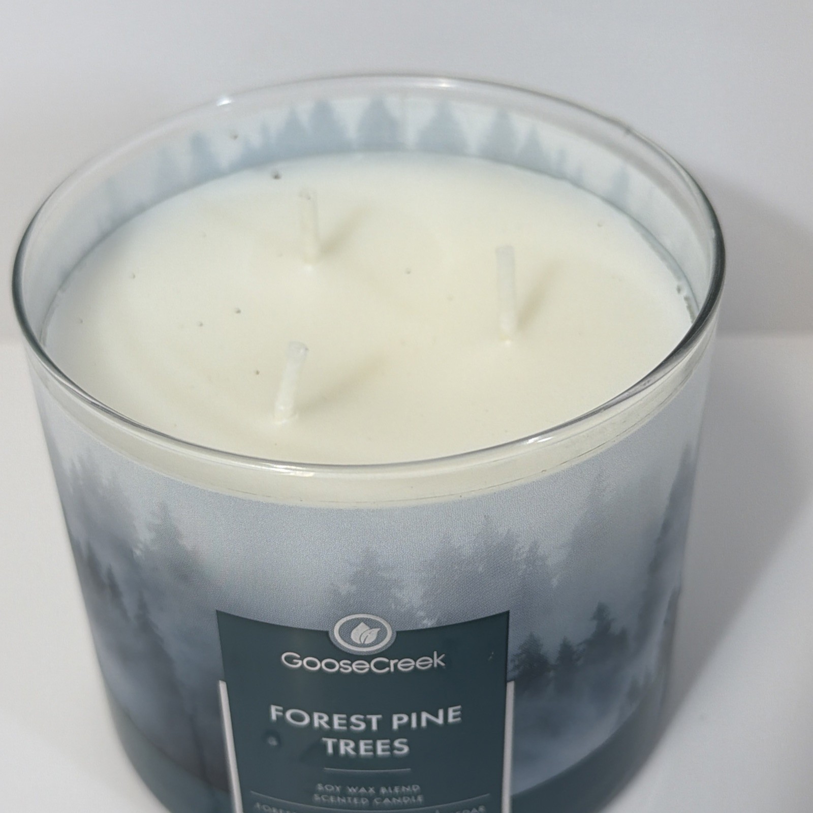Goose Creek NEW 3 Wick Candle Forest Pine Trees 14.5 OZ Soy Wax