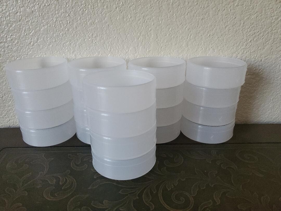 20 pk Plastic Scent Pod empty no lid (former Gold Canyon) for wax melts or oils