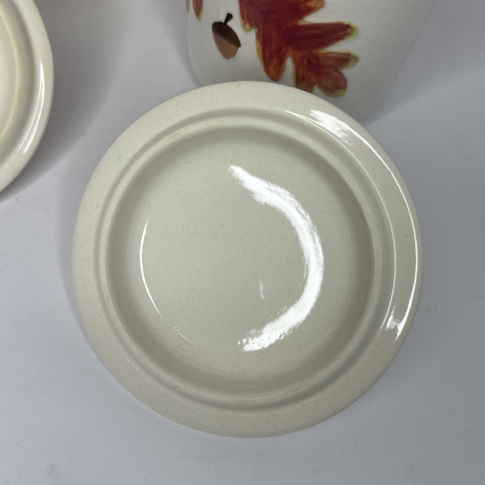 TWO HALLMARK Acorn Fall Autumn Jar Candle Scented New Leaves Maple Halloween