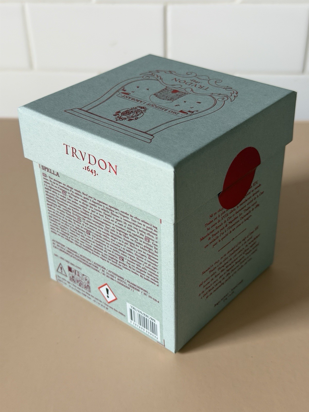Trudon The Classic Candle SPELLA 270 g / 9.5 oz Brand NEW And SEALED $150