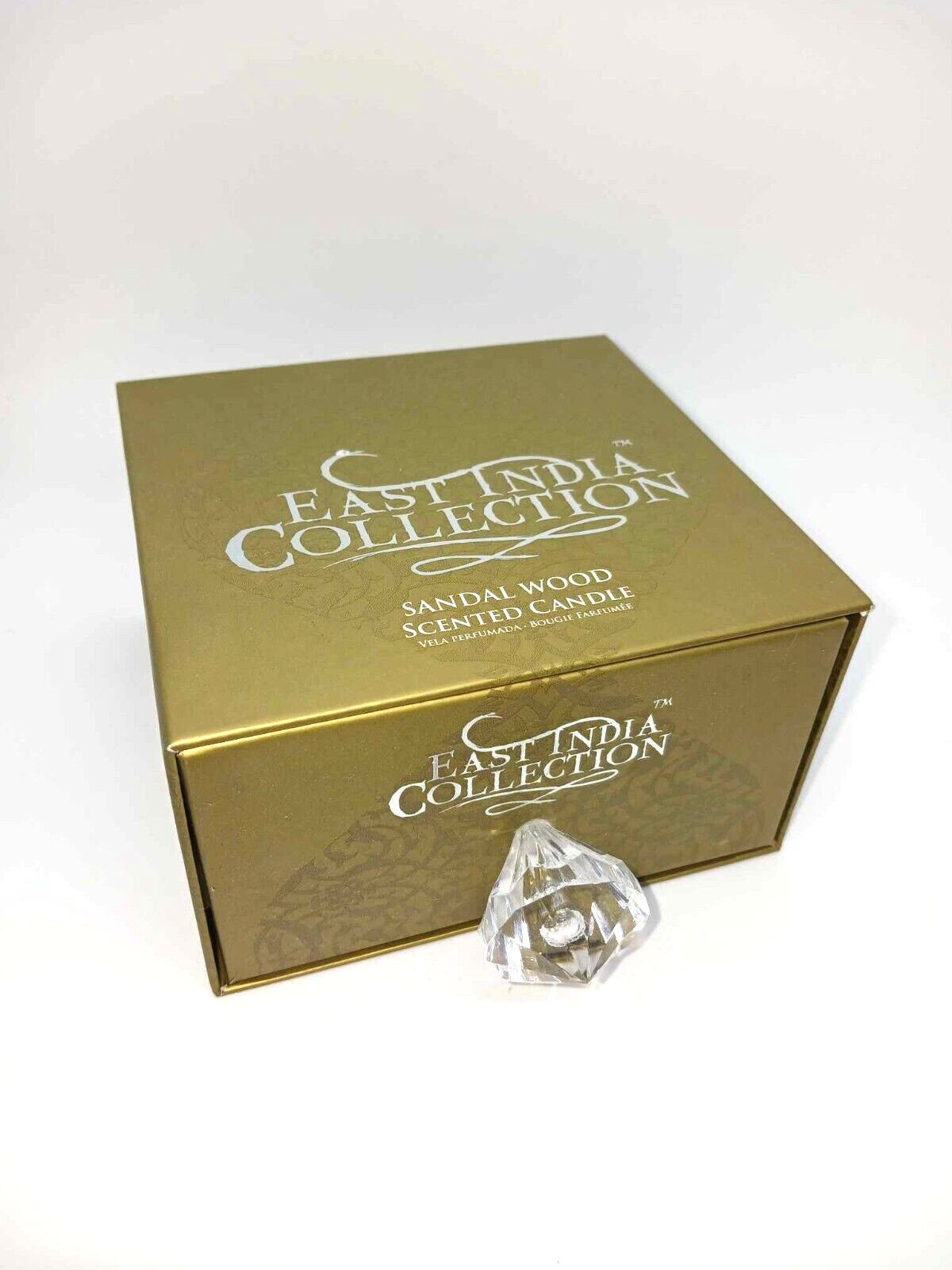 East India Collection Sandalwood 3 wick candle NEW