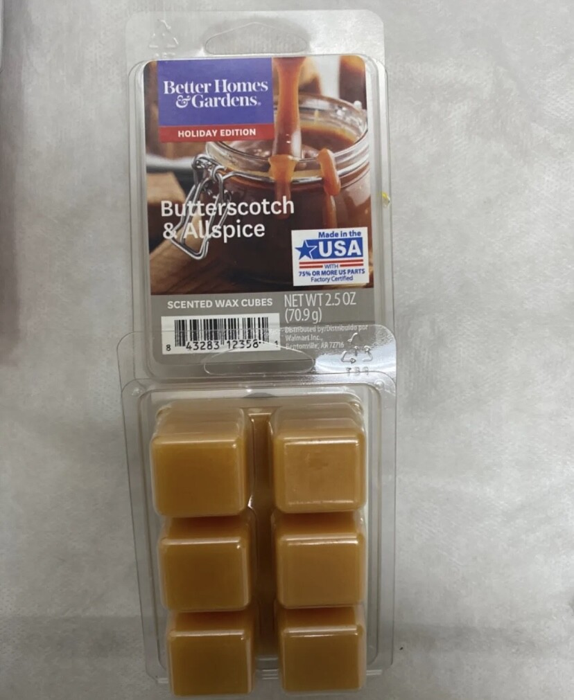 Better Homes & Gardens Candle Wax Melt Tarts Holiday Christmas Thanksgiving