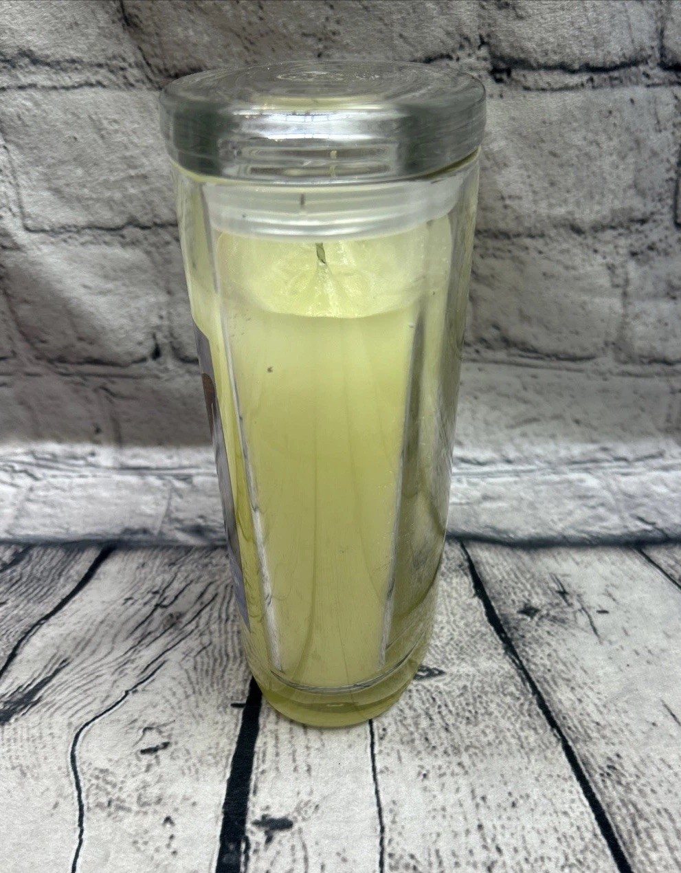 Colonial at Home Summer Linen Candle 22oz Aromatic 2 Wick Glass Oval Jar w Lid