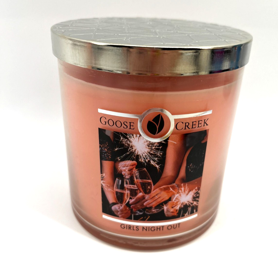 Goose Creek (1) GIRLS NIGHT OUT 16 oz 2 Wick Jar Candle Rose cashmere cedarwood