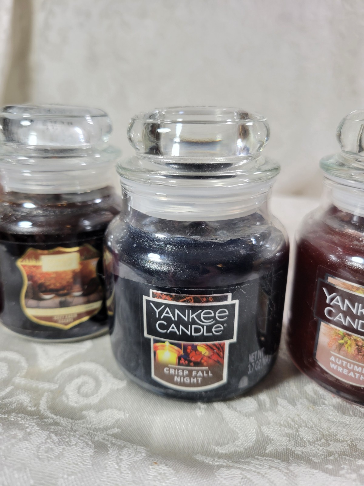 Yankee Candle Fall Themed Small Jars – Set of 4 – NEW