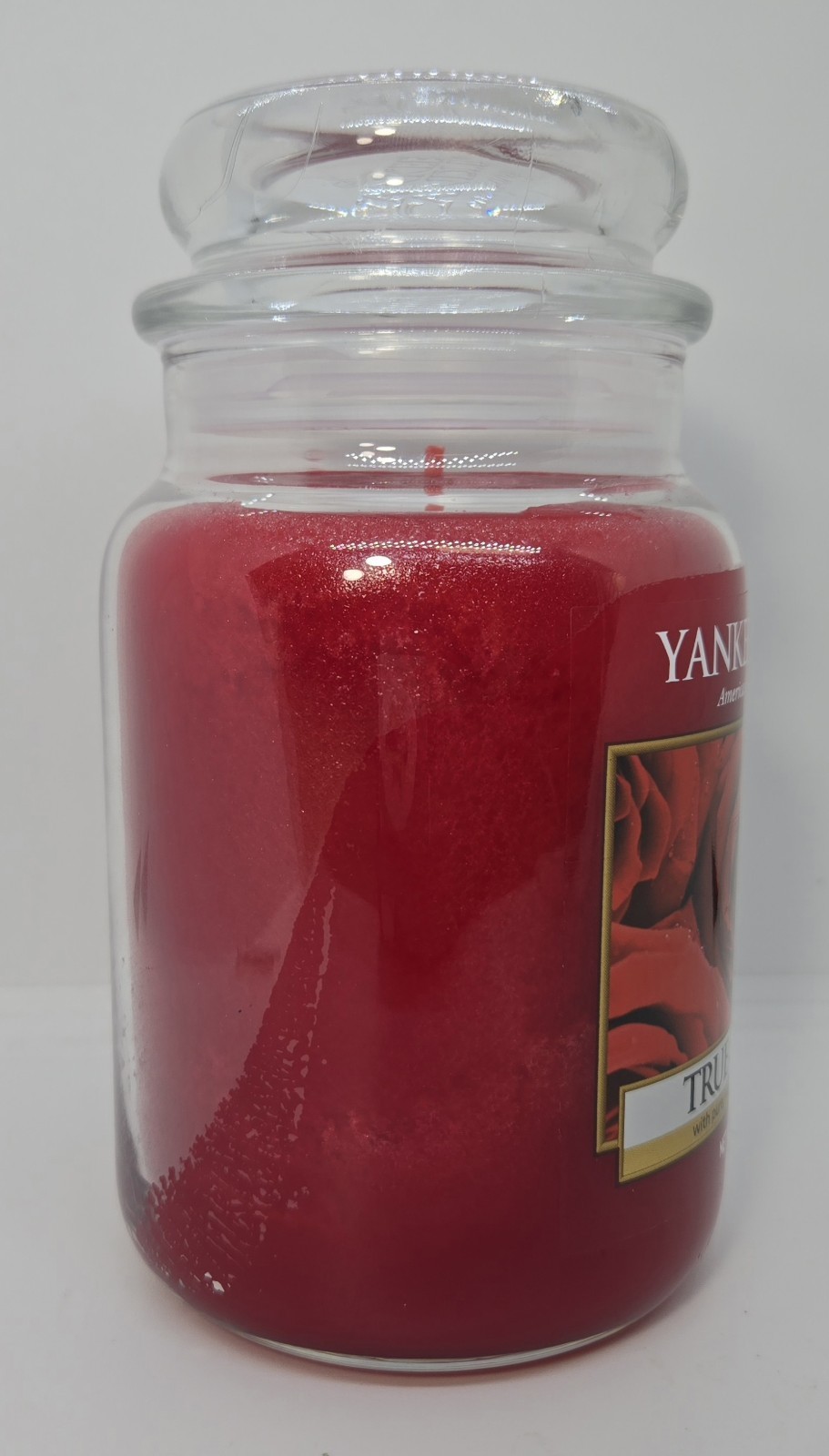 Yankee Candle True Rose Large Jar Candle 22 oz Retired Scent