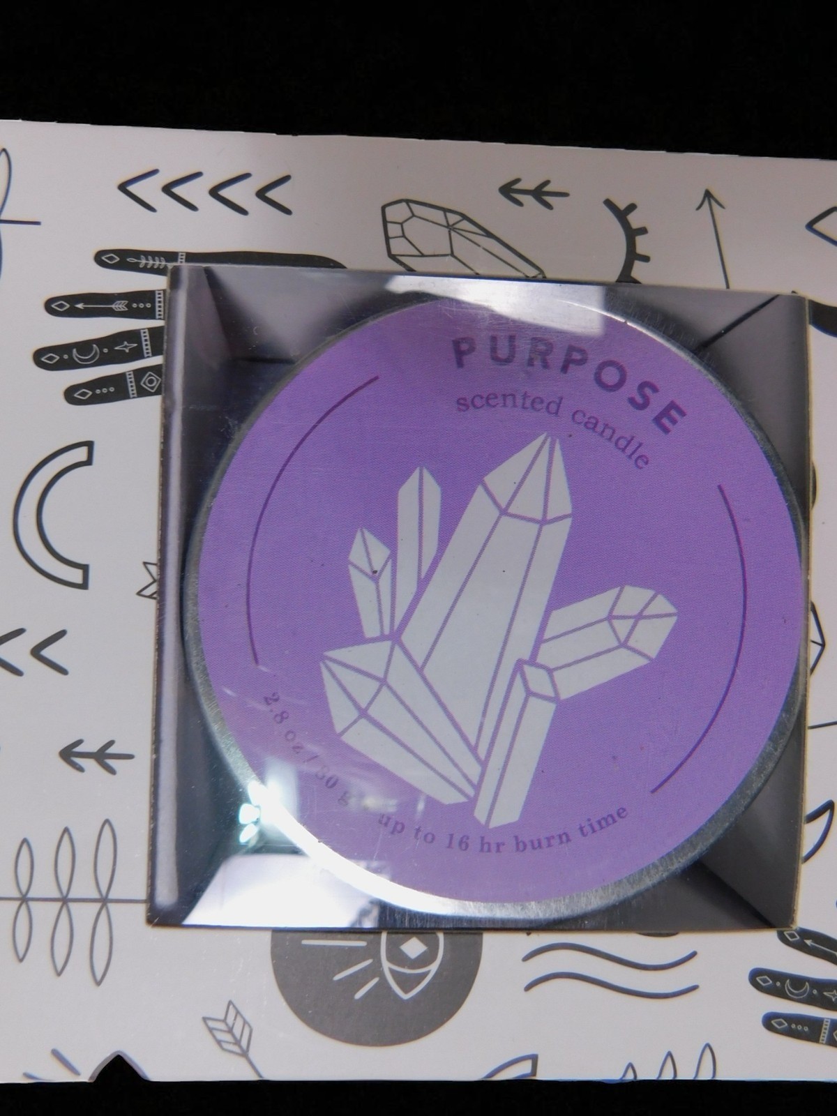 You Are Magic Scented Candle Set 3 Tin Clarity Mystic Purpose Crystals Gift Deco