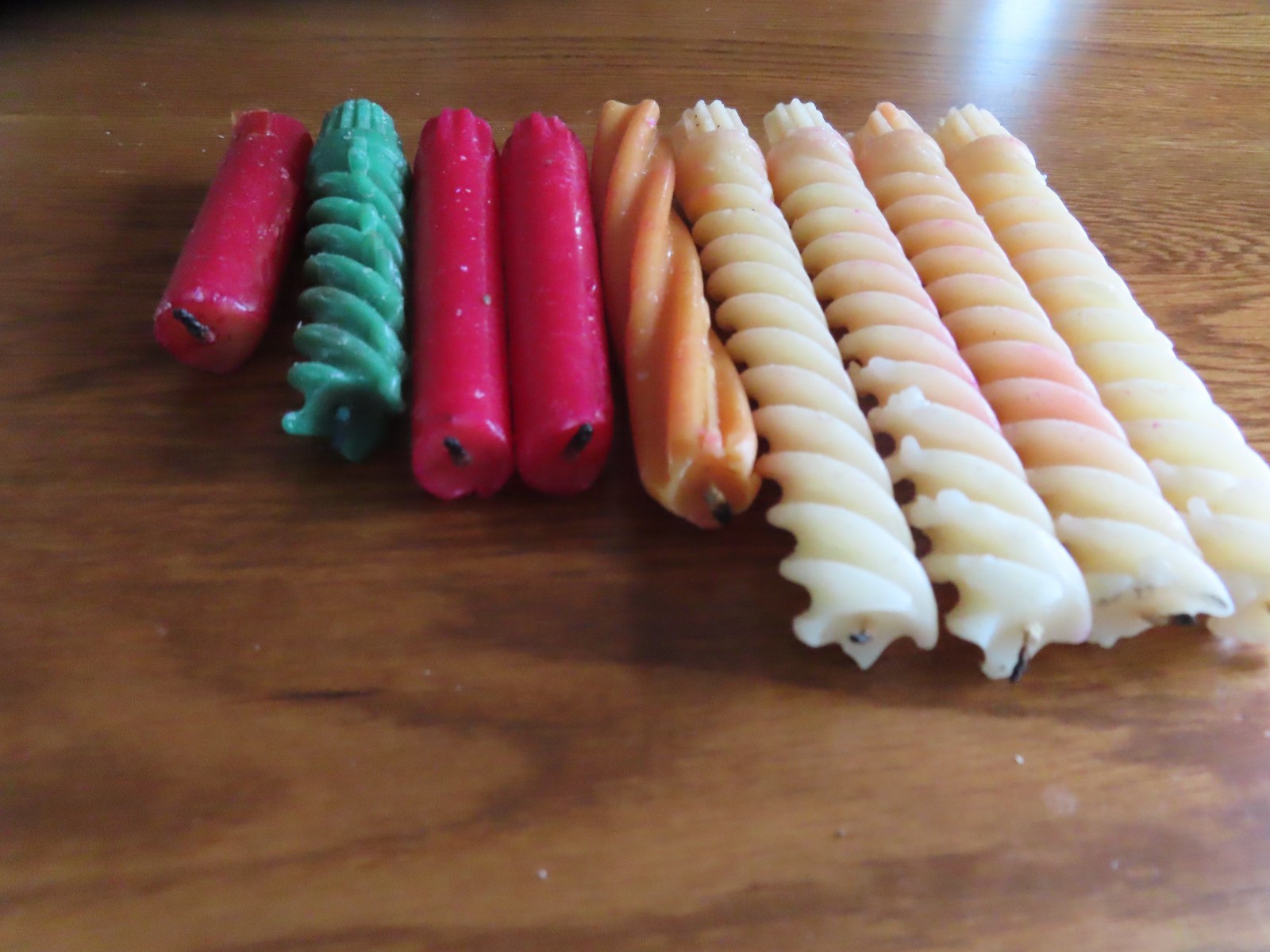 Lot of Assorted (27) Stick Candles Assorted Brands And Colors