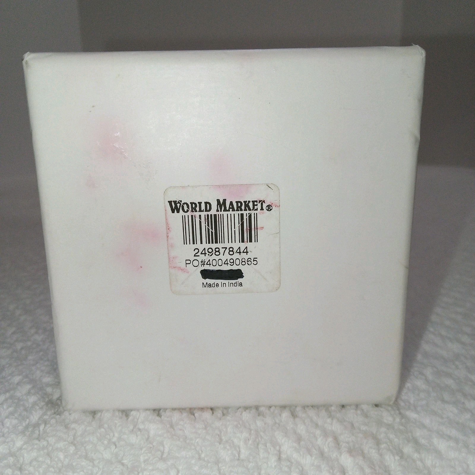 NEW Seaside Escape Scented Candle 7.7oz Burn Time 30 Hrs Made In India BlueGreen