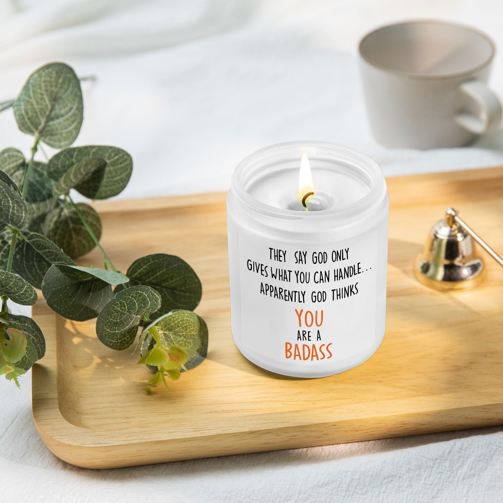 Get Well Candle Gifts For Women Funny Cancer After Surgery Encouragement