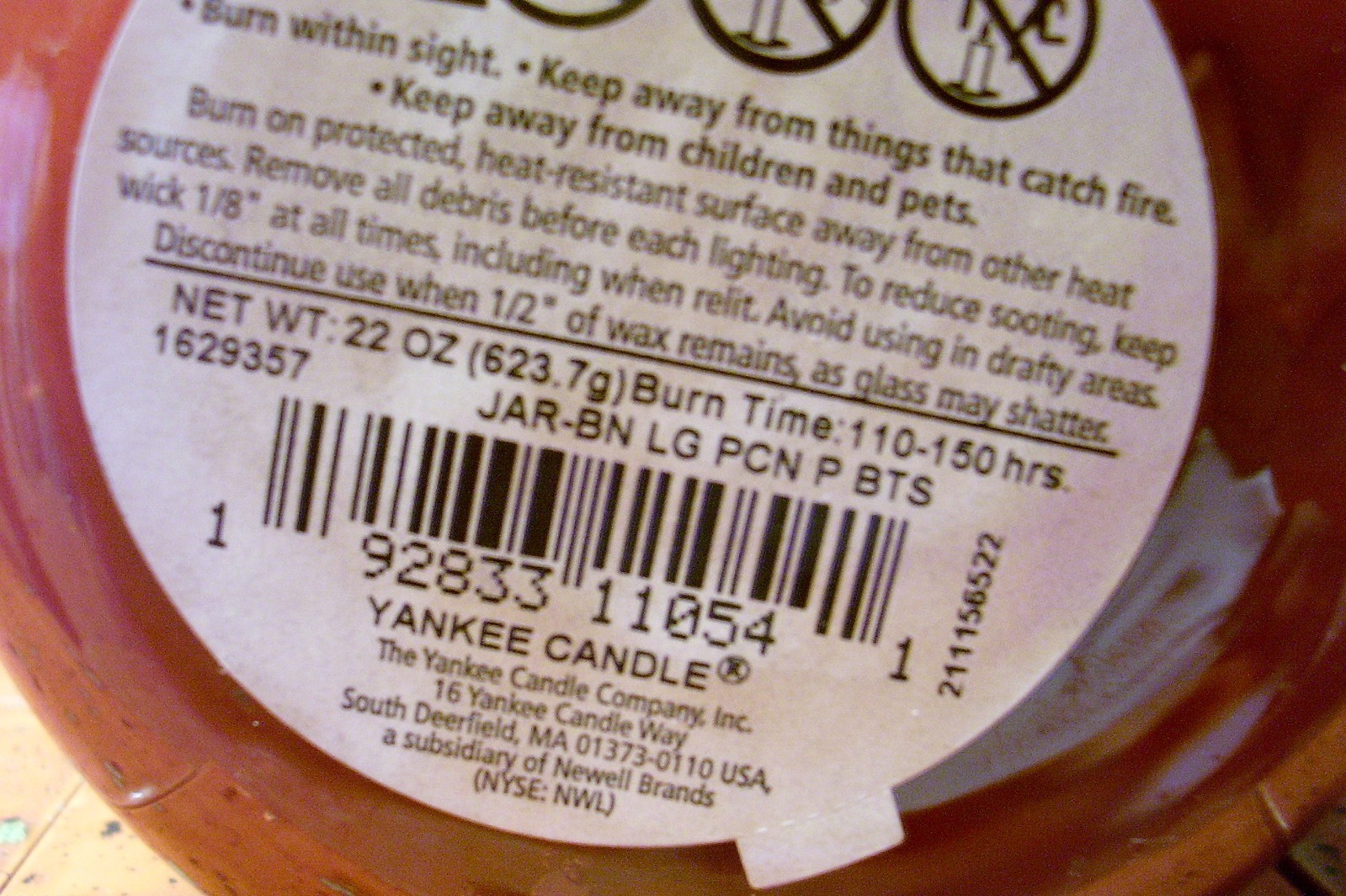 yankee candle 22oz JAR PECAN PIE BITES + PKG WAX MELTS + 3 VOTIVES