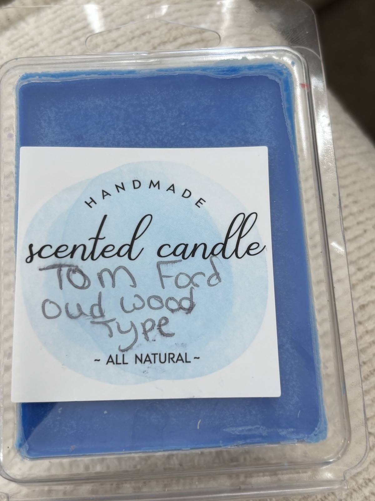 Tom Ford Oud Wood Type Para Soy Wax Melts Clamshell