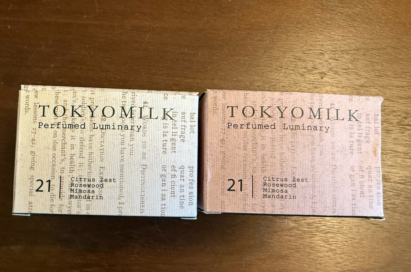 TokyoMilk No. 021 Perfumed Luminary Candle 6 Oz Set Of Thank You Follow Dreams