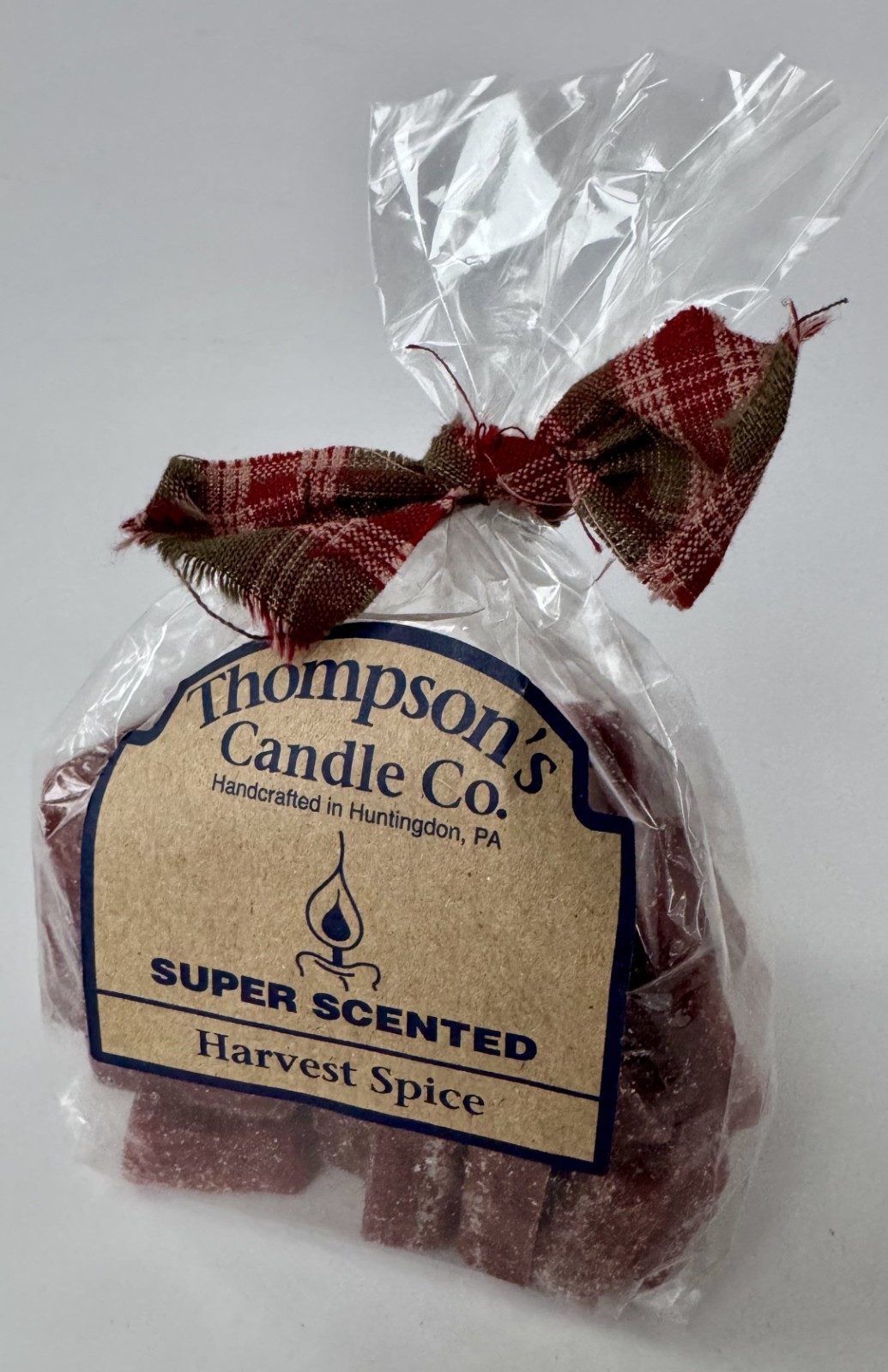 Thompson’s Candle Co Super Scented Wax Crumbles Melts Tarts 6 oz Harvest Spice