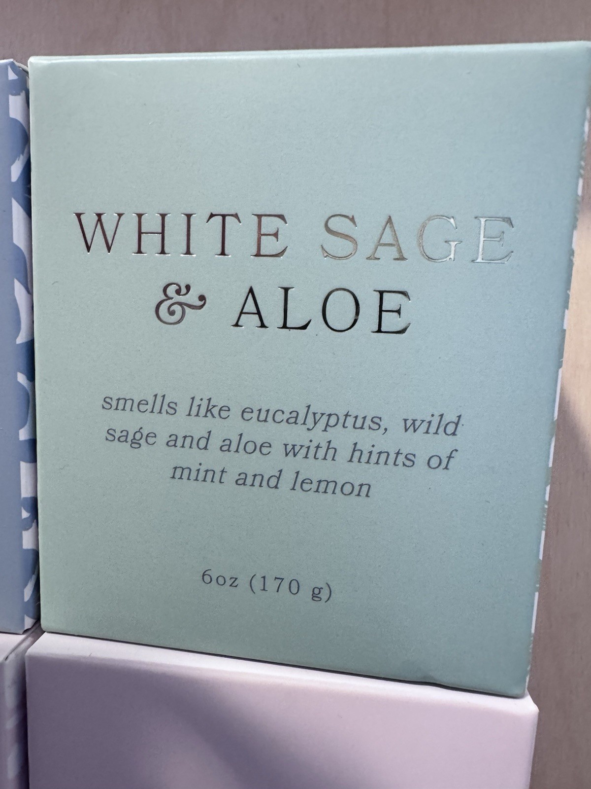 Overjoyed Boutique Candle Lot 6 SeaSalt Bergamot Magnolia Sage Aloe 4-6oz 2-20oz