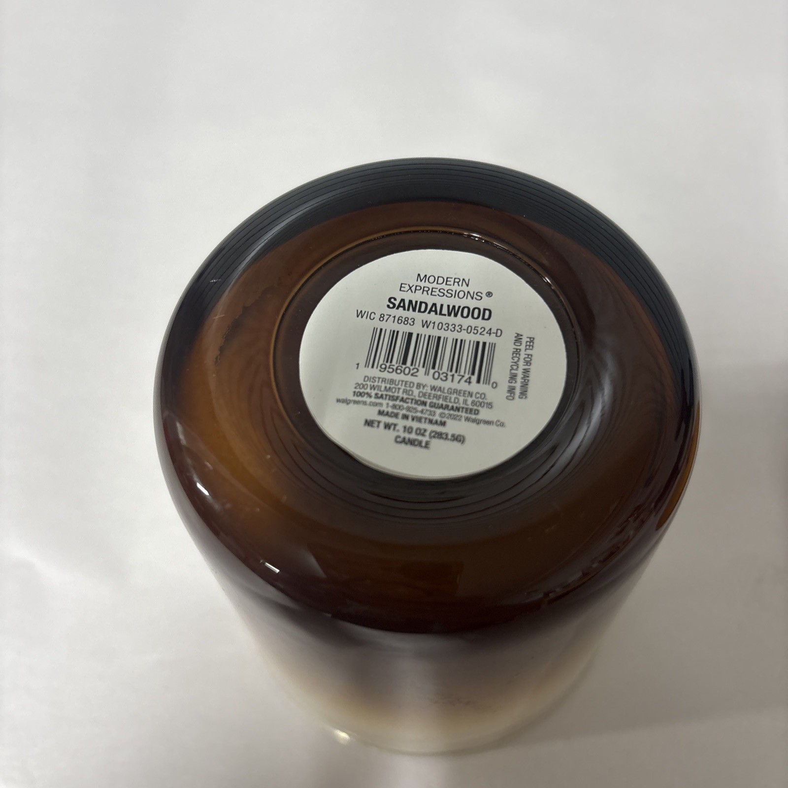 Modern Expressions Sandalwood/Indigo Waves/Patchouli Fragranced Candle – 3 PK