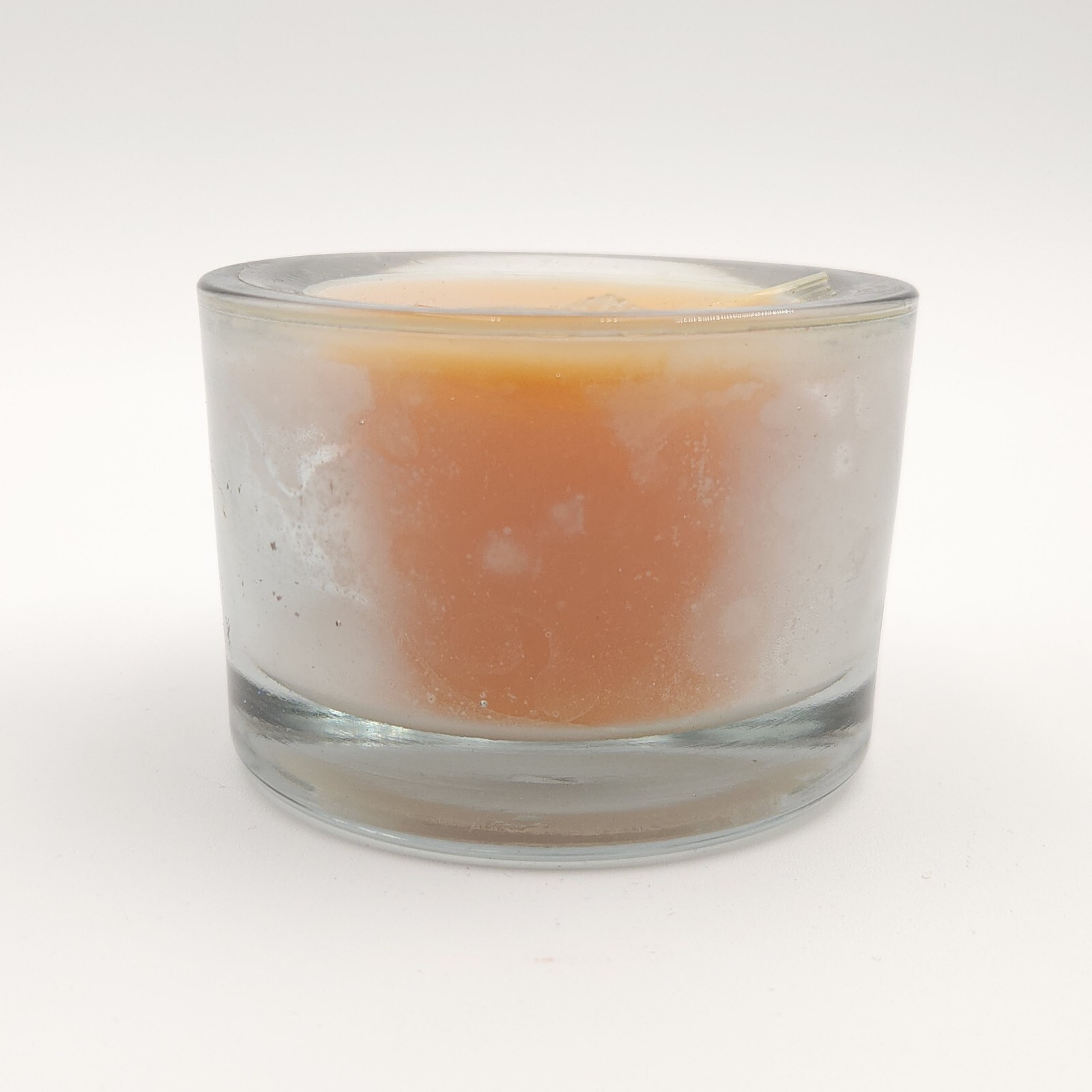 Pier 1 Imports Glass Jar Candles (3) Aqua Mango Papaya Citrus Saffron Scents NOS