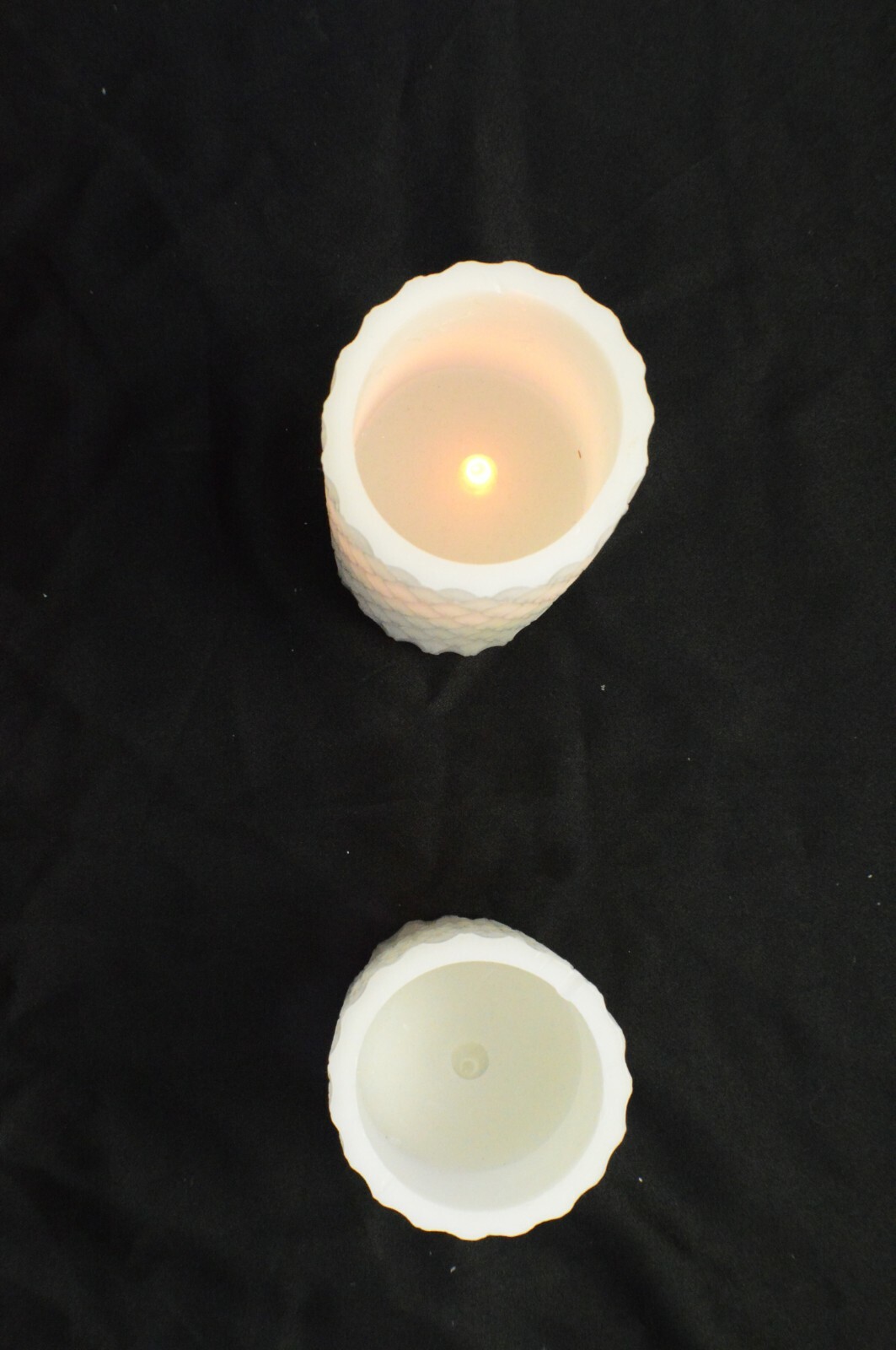 LED Remote/Timer Operated Candles-Faux Wax-pkg of 2ea requires 3AAA NOTIncluded
