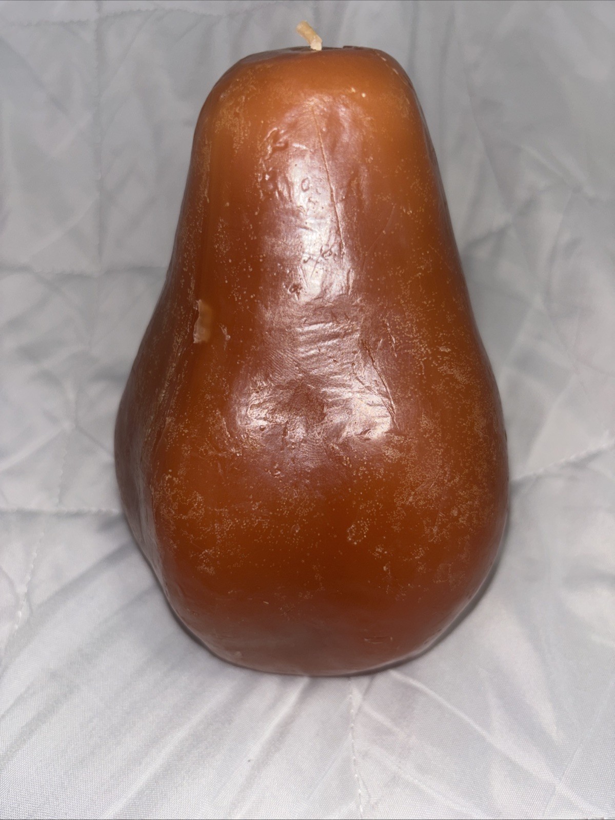 Retired NOB Restoration Hardware 6 Inch Orange Pear Made in Thailand Unused