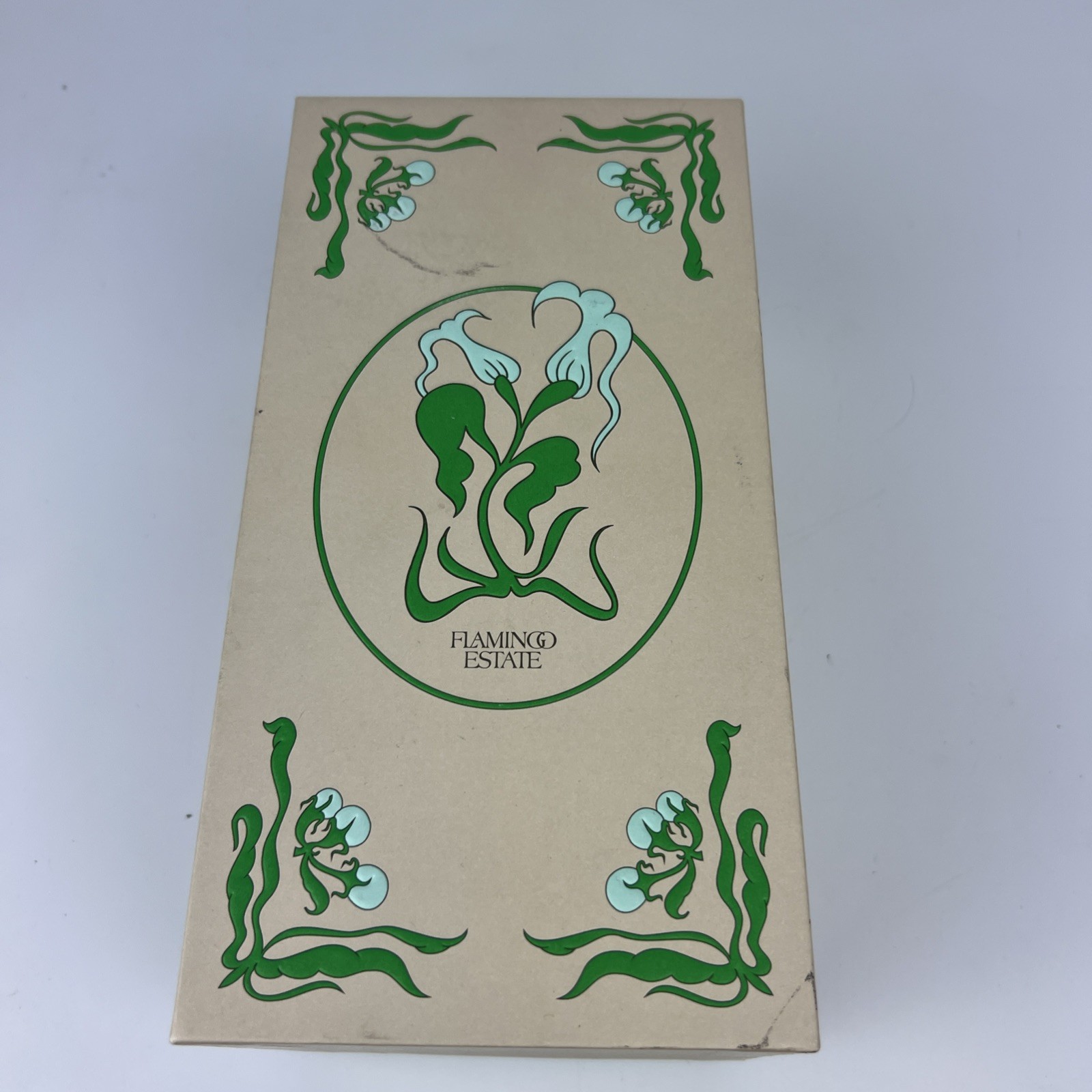 Flamingo Estate Candle Set Rosemary Sage Tomato Gift Set of 3 Open Box