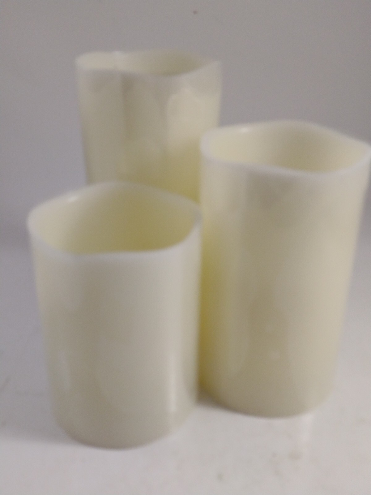 Flameless Candles Remote Color Changing Size 6″ 4″ 3″ Set Of 3