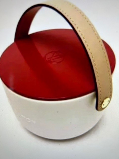 Louis Vuitton Aroma Candle RED Scented Candle Holder with Lid 220g