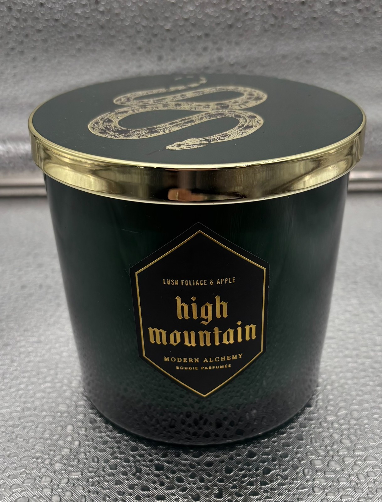 NEW Modern Alchemy High Mountain Candle, Lush Foliage & Apple 2 wick 12.9 oz