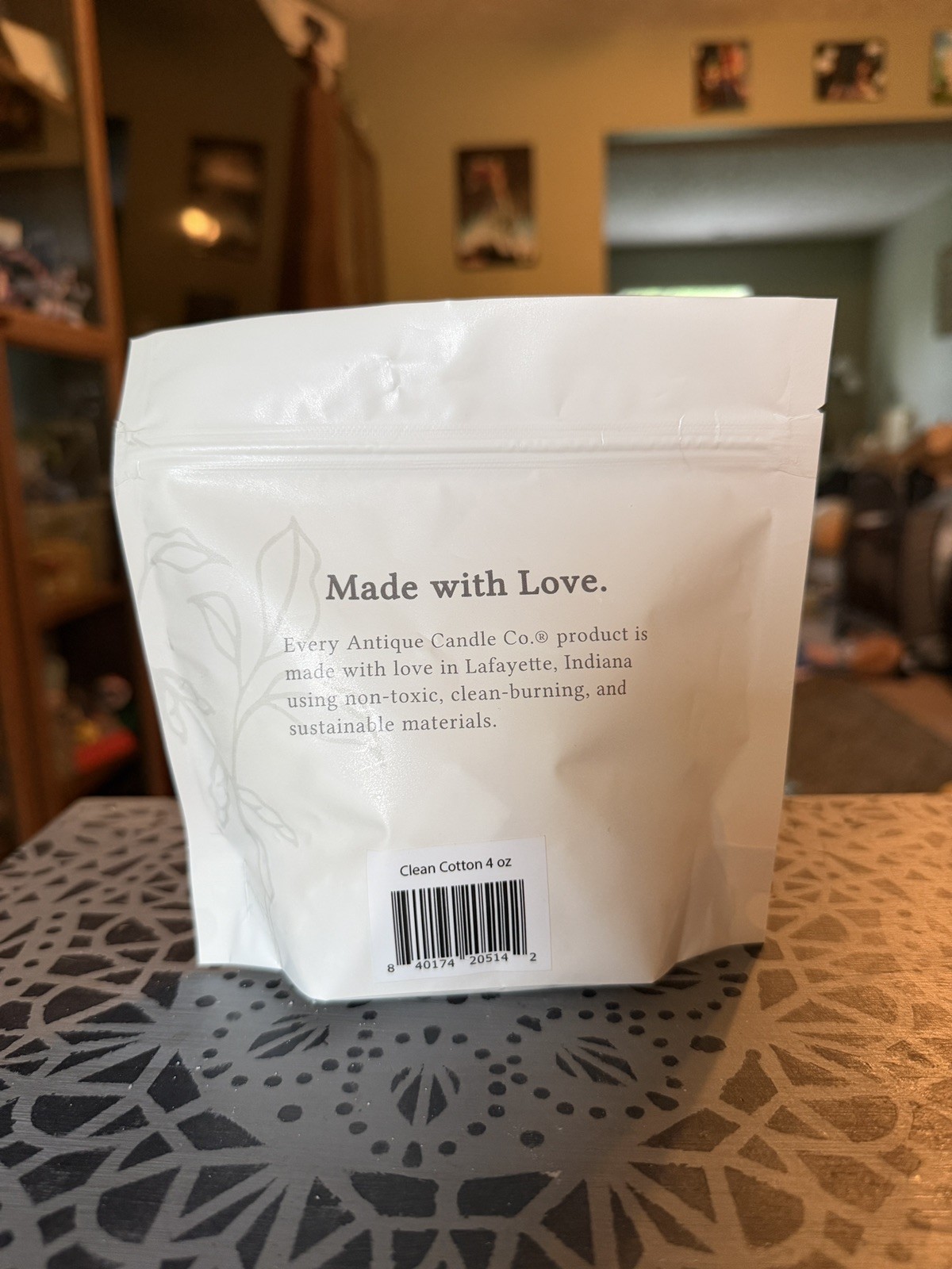 Antique Candle Co. Clean Cotton 4 oz Farmhouse Soy Wax Melts