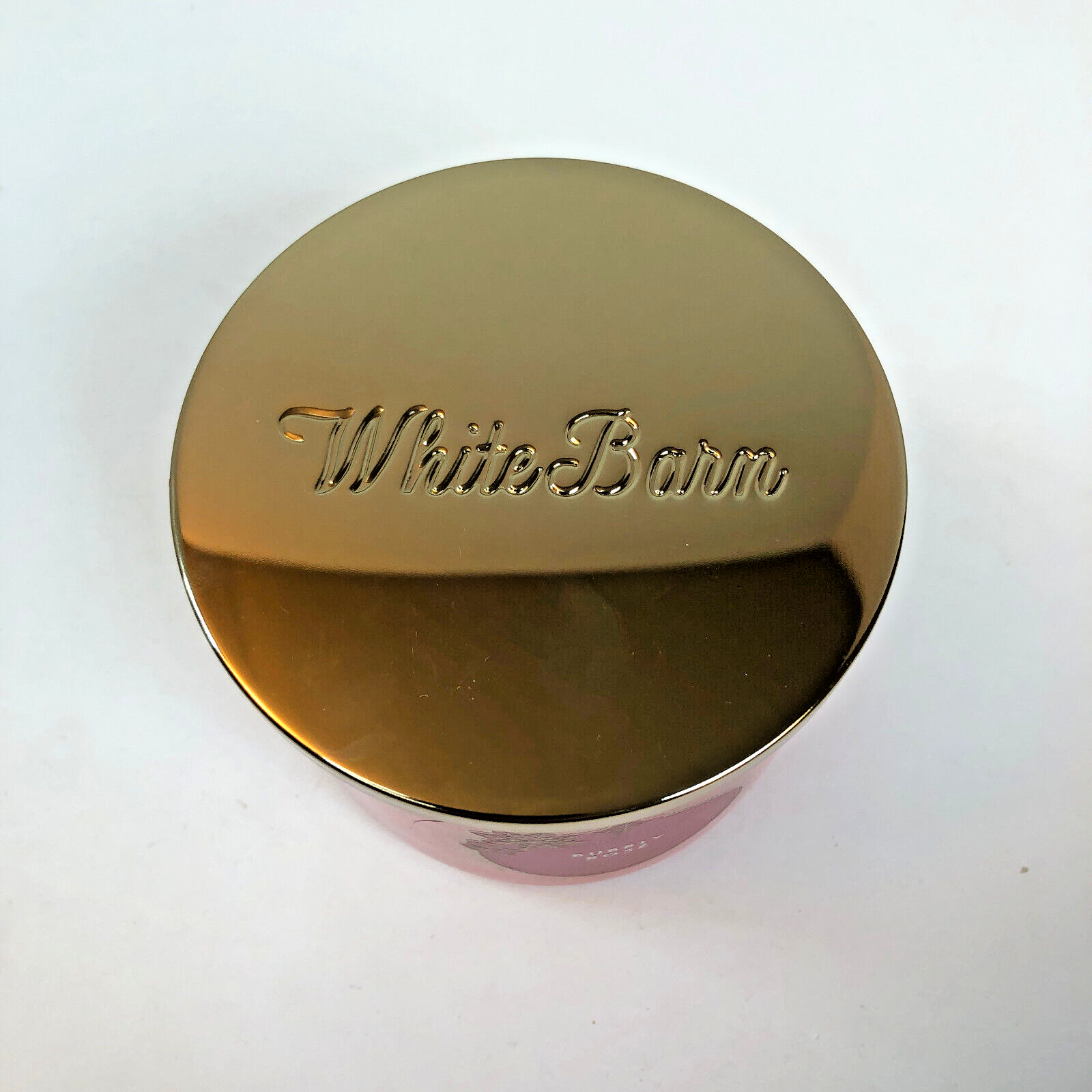 1 Bath & Body Works White Barn 3 Wick Bubbly Rose Candle 14.5 oz
