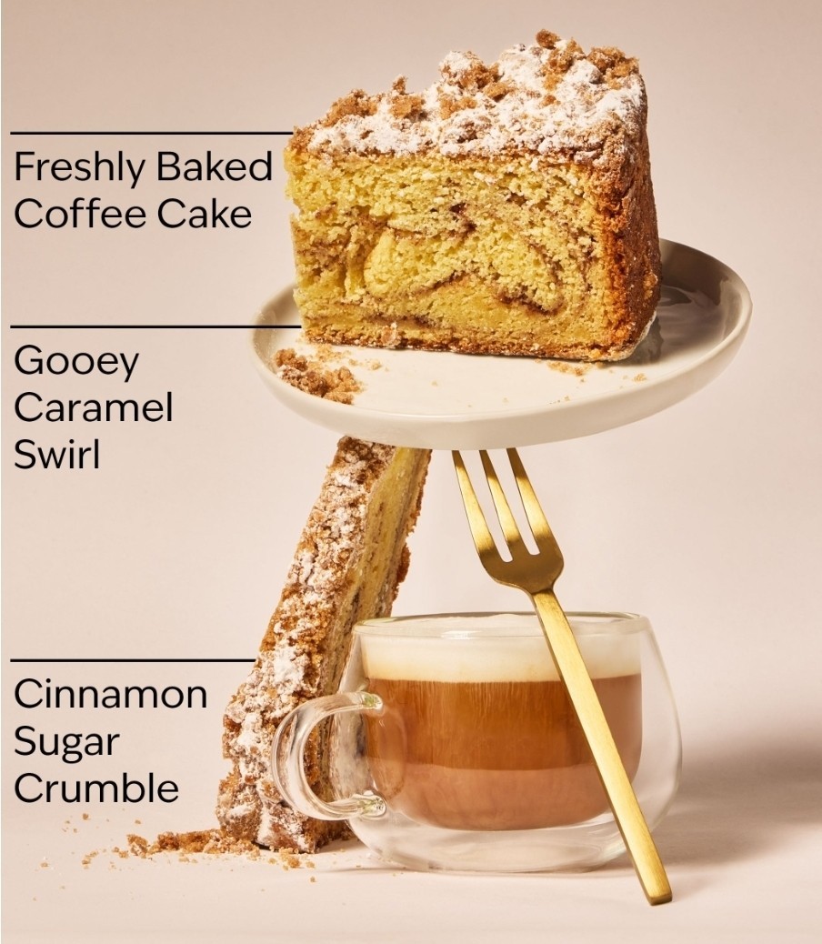 2026☀️SUMMER~🥮💛CINNAMON SUGAR COFFEE CAKE~3 WICK CANDLE~Bath & Body~SHIP FREE!