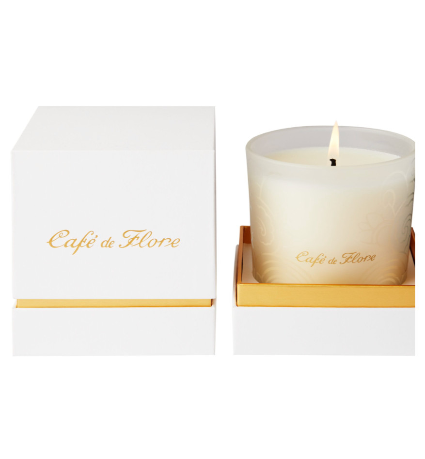 RARE NWT Vintage 100% Authentic Iconic Cafe De Flore Paris Official Candle Scent