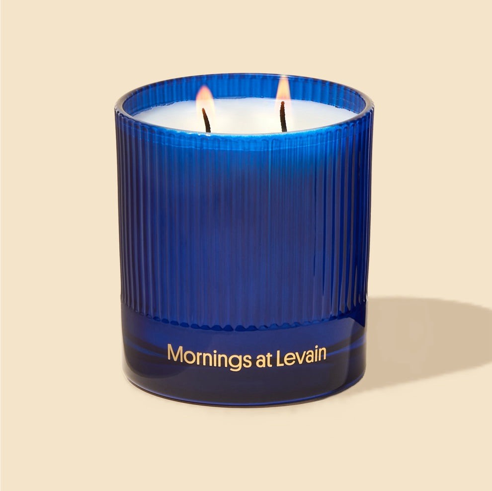 Snif Mornings At Levain Candle New In Box 2 Wick 8.5 oz Glass Jar, Soy Wax Blend