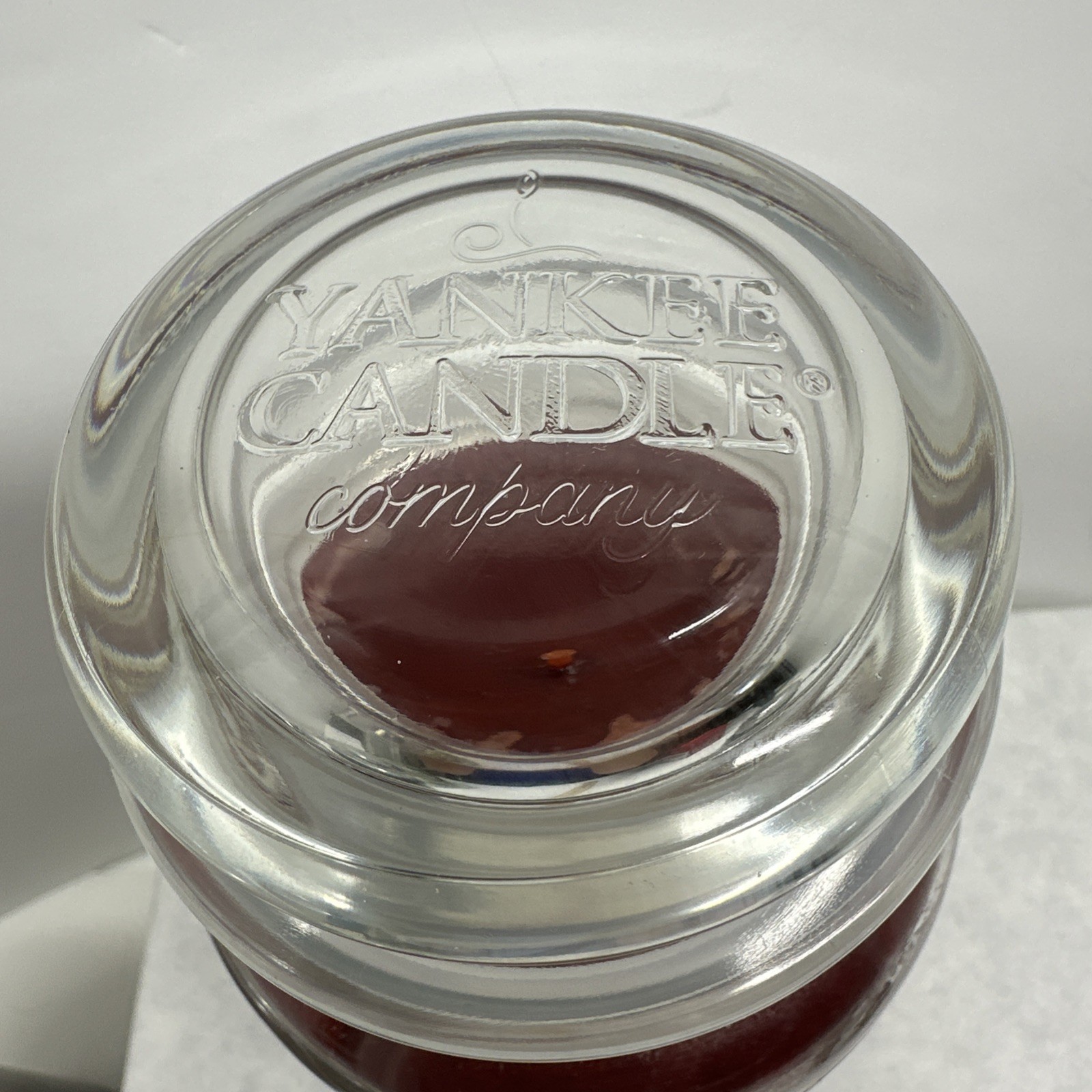 Yankee Candle AUTUMN WREATH Large 22oz Jar Fall Apple Food Spice White Label New