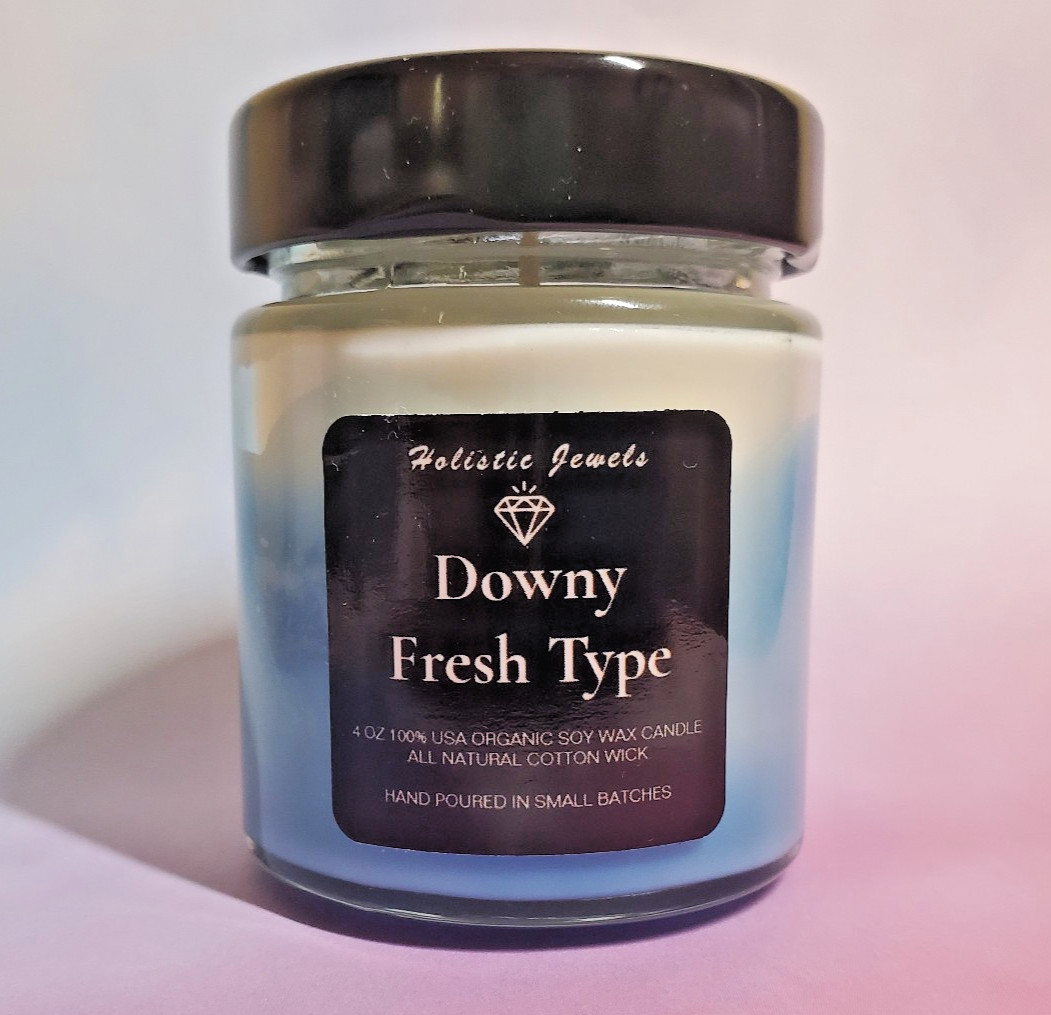 Highly Scented Soy Candles, 100% USA Grown Soy Wax, All Natural Cotton Wicks
