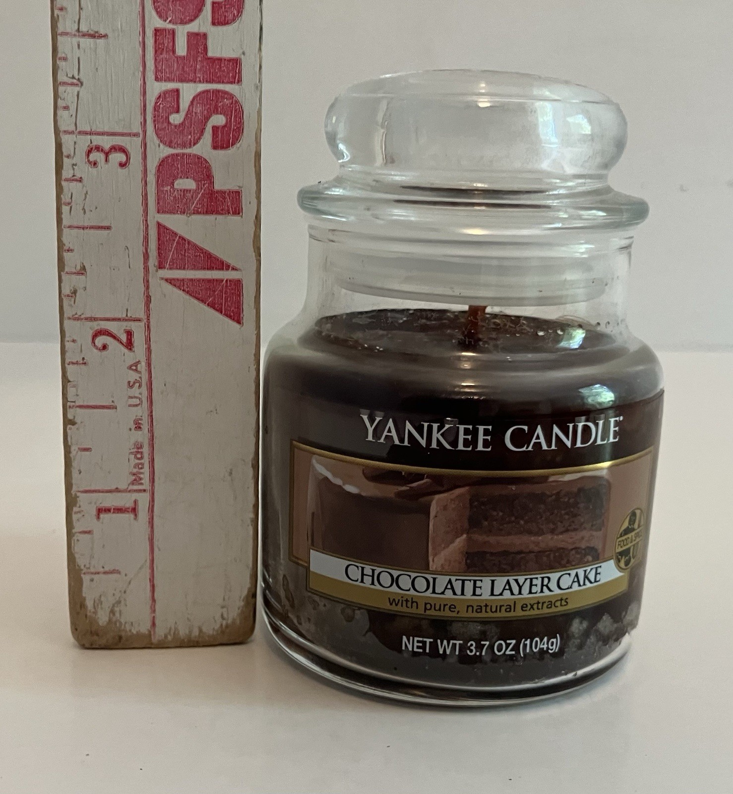 Yankee Candle Chocolate Layer Cake 3.7 Oz Small Jar New
