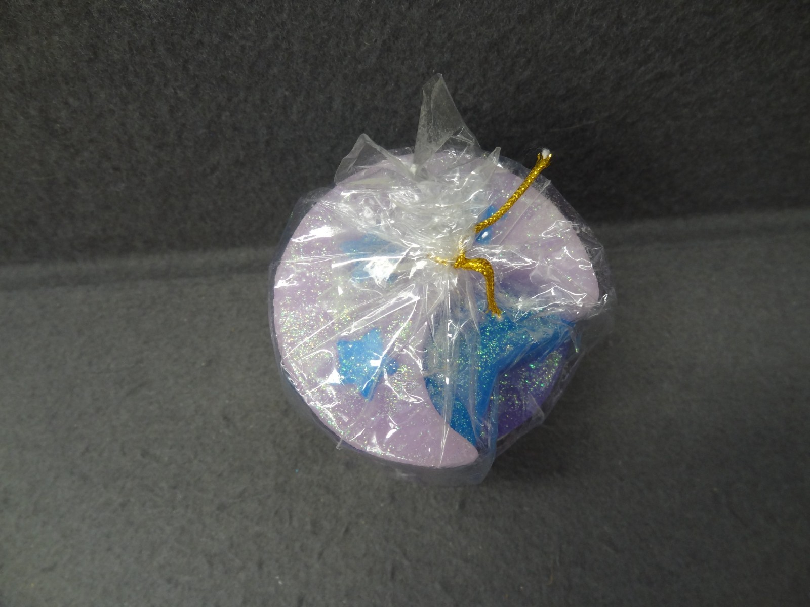 NEW Pillar 3.5″ Y2K Moon & Stars Glitter Candle 1999 Single Wick Stack Clarie’s