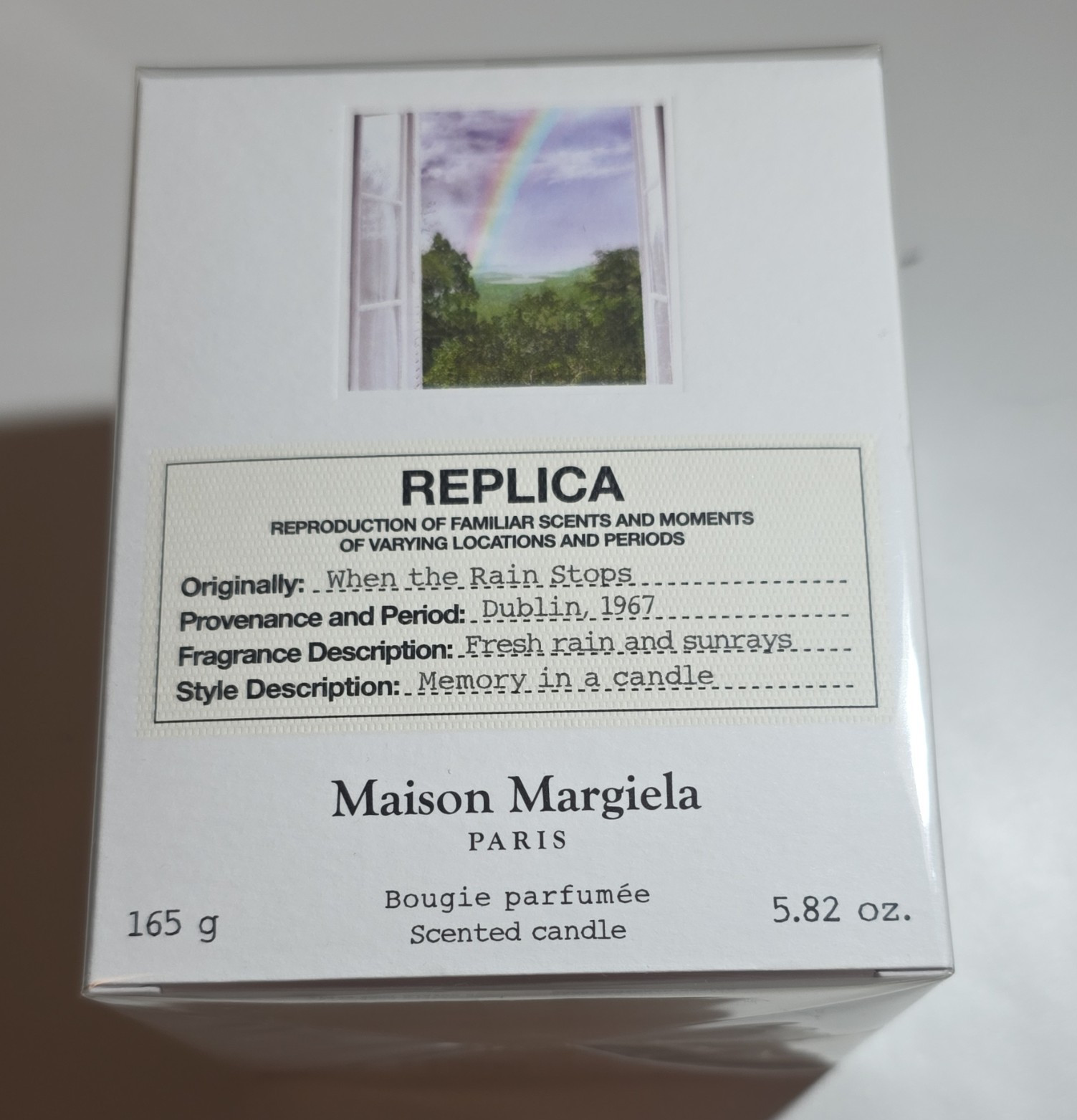Maison Margiela Replica When the Rain Stops Scented Candle 165g / 5.82oz