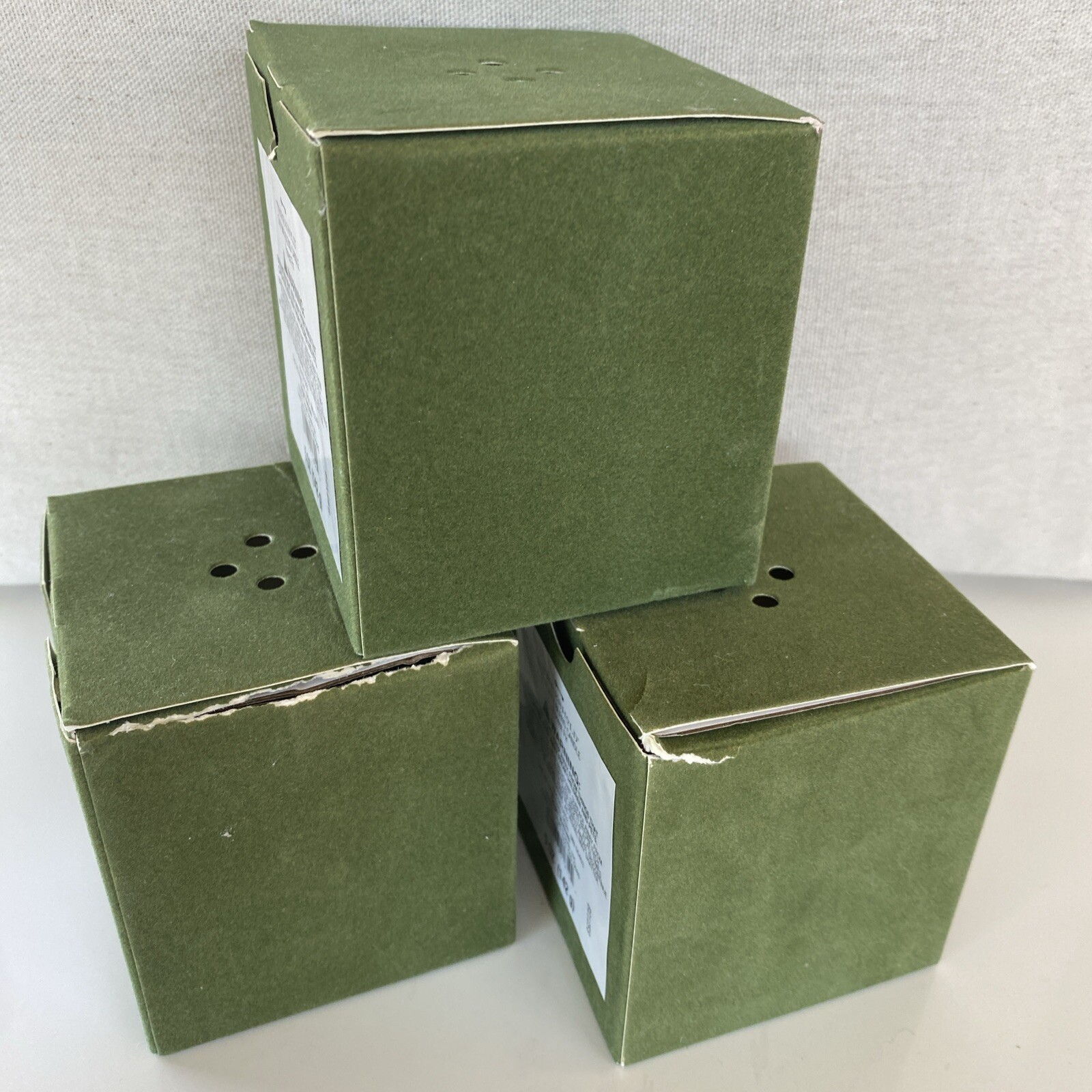 Threshold Forest Fir Scented Candles (3) Soy Wax Blend Ea. 5oz Size LOT