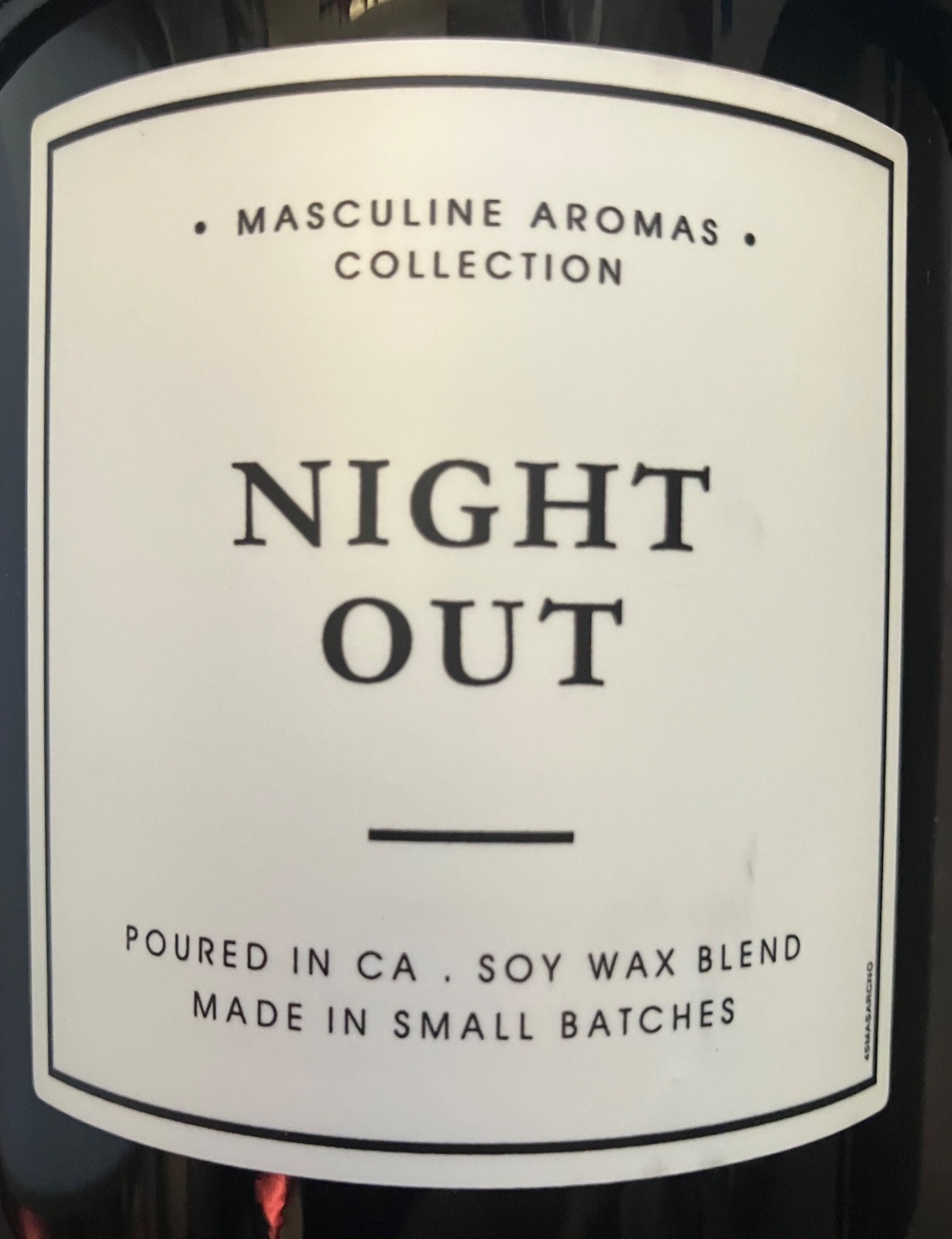 (2x Pack) BIG 3-wick, 24oz & 9oz LEOBEN CO Candle Man Cave & Night Out Soy Wax
