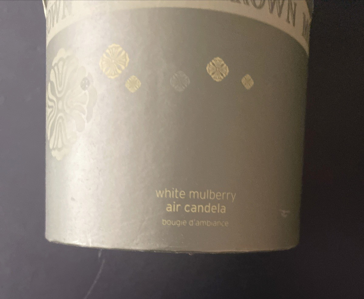 Molton Brown extra large White Mulberry candle discontinued