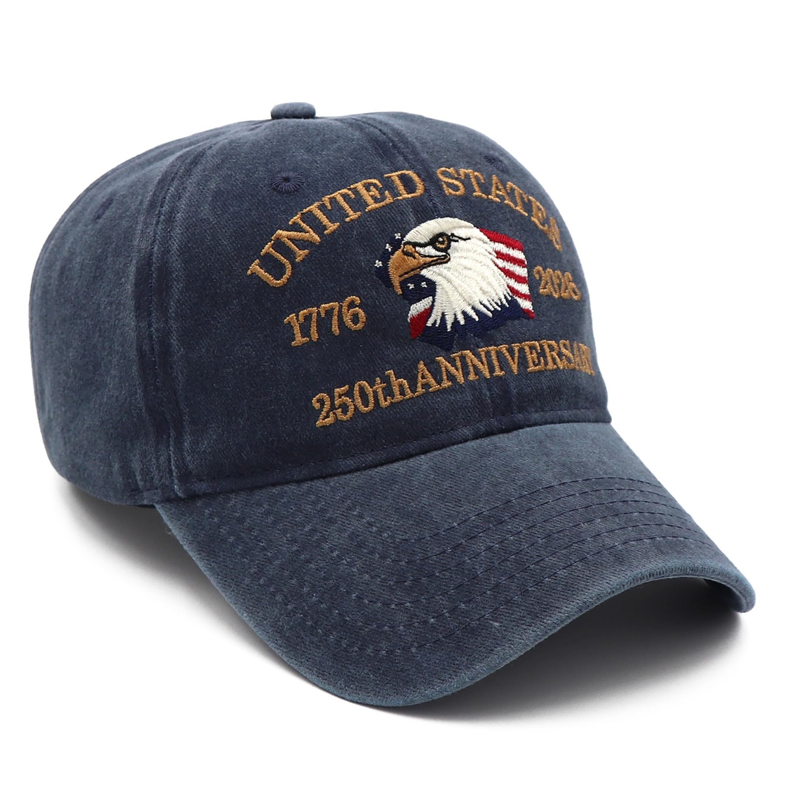 250 Anniversary USA Hat 1776-2026 American Flag Eagles Hat United States 250t…