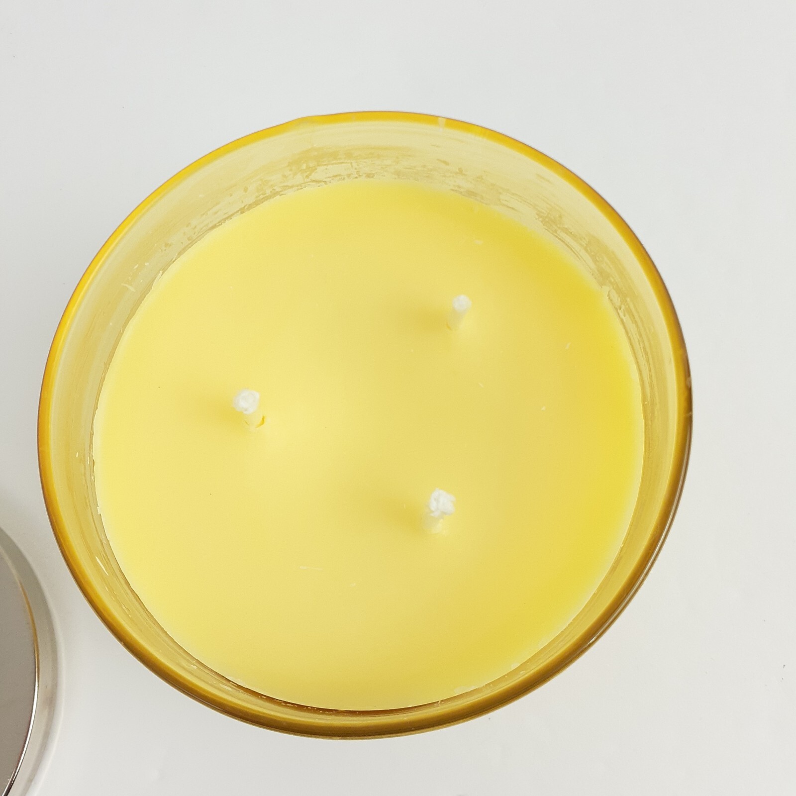 White Barn Pineapple Mango Scented 3 Wick Candle Burns 25-45 Hrs 14.5oz Fruit