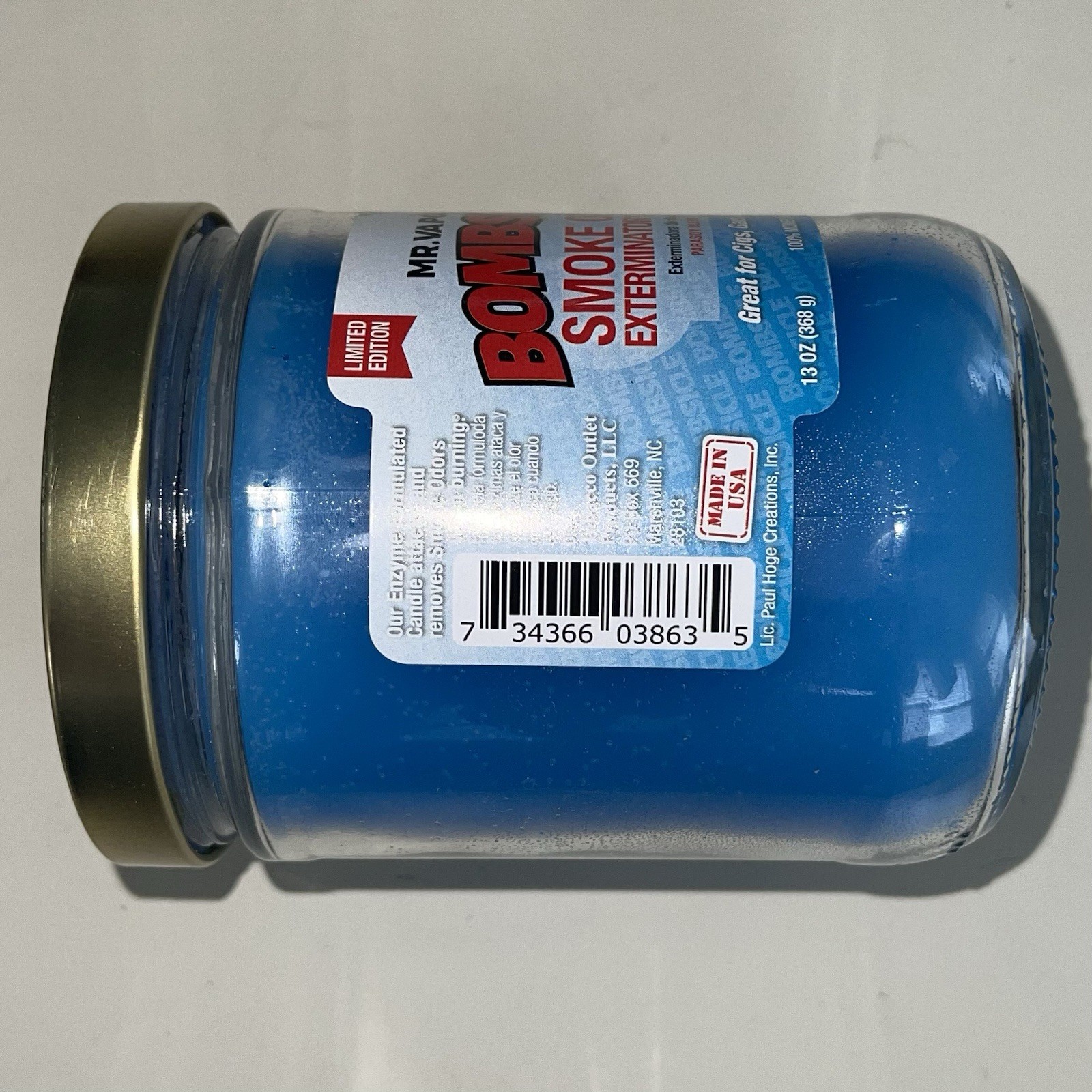 BiC EZ Reach Lighter & Smoke Odor Exterminator X MR. Vapor Candle Bombsicle 13oz
