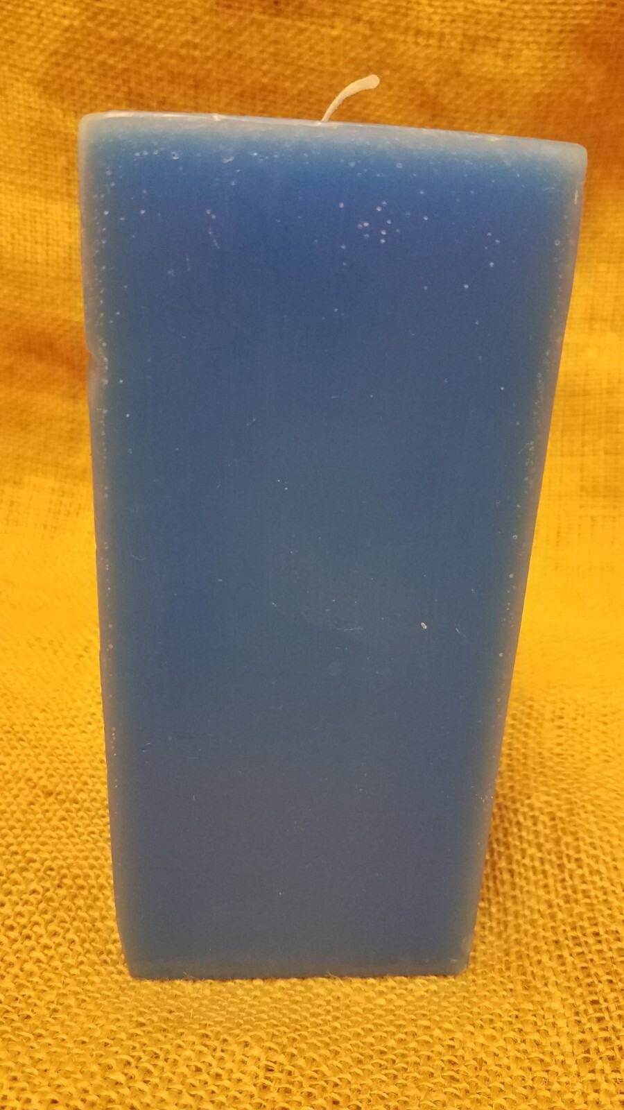 Walgreens Brand Modern Expressions Blue HAPPY Candle